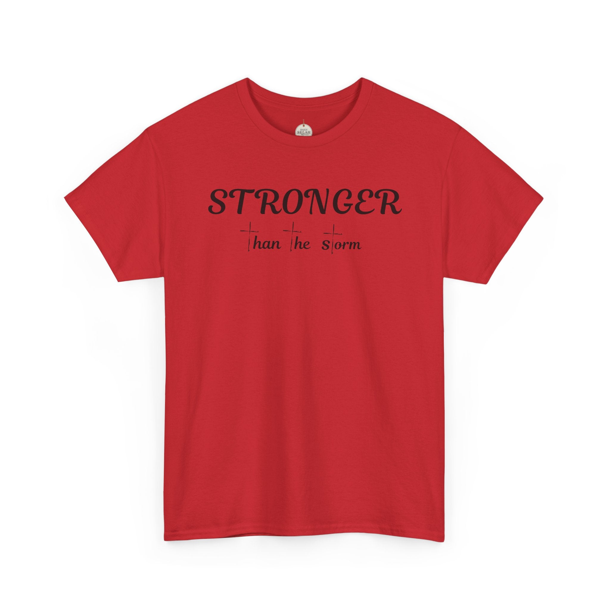 Stronger Than the Storm Tee — Inspirational Motivational T-Shirt