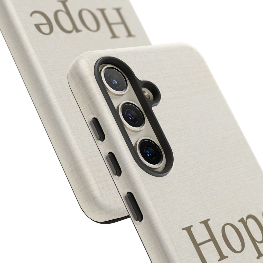Hope (Jeremiah 29:11) Phone Case — Minimalist Christian Inspirational Cover
