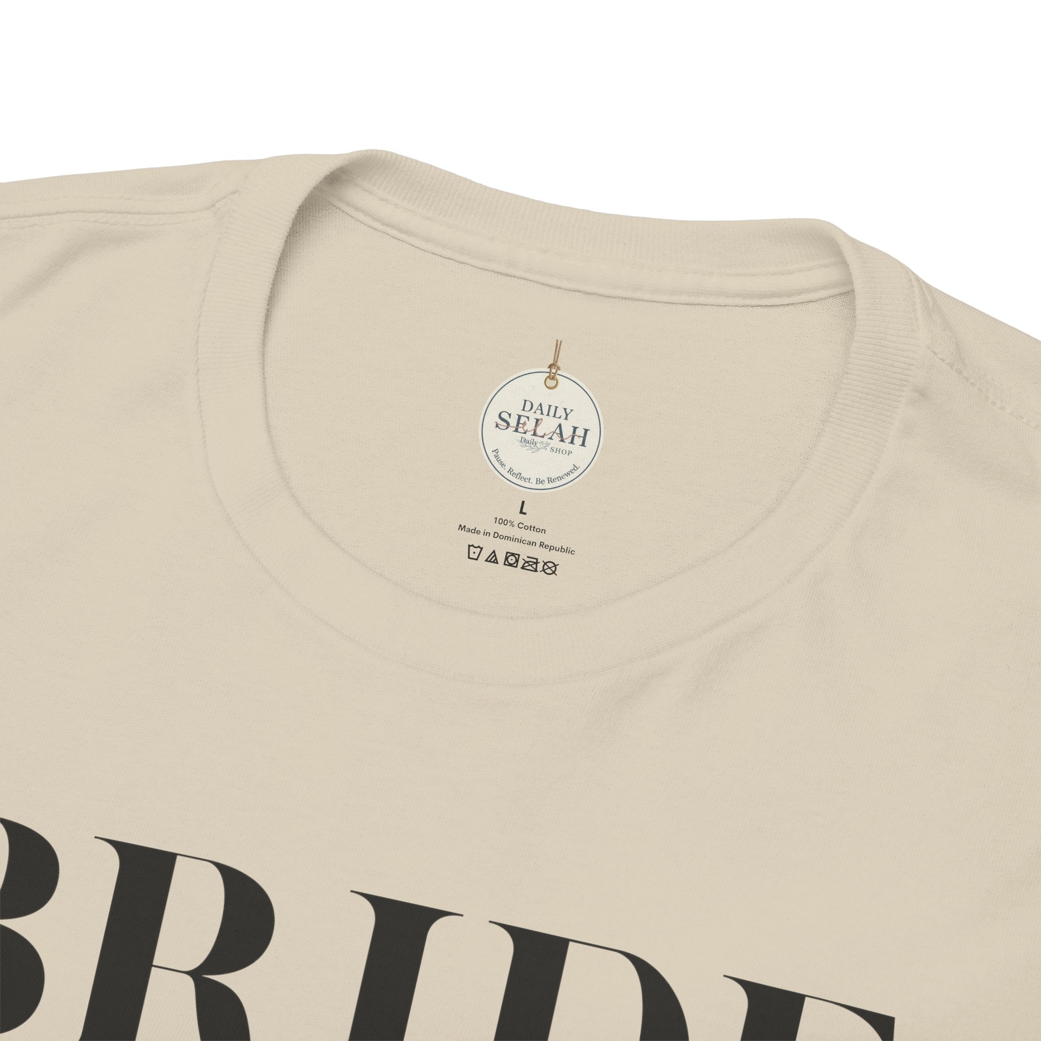 Bride T-Shirt — "We Found a Good Thing" Wedding Rings Tee - Christian - Personalized