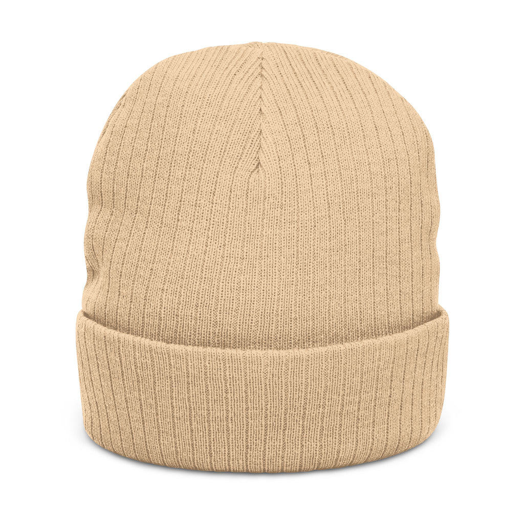 Blessed Embroidered Beanie | Ribbed Knit Cuffed Hat