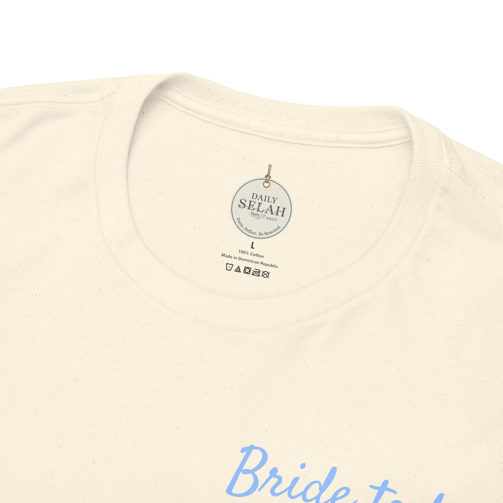 "Christian Bride Shirt | Two Are Better Than One | Ecclesiastes 4:9 | Bride to Be | Faith Wedding Gift | Bridal Shower Shirt"