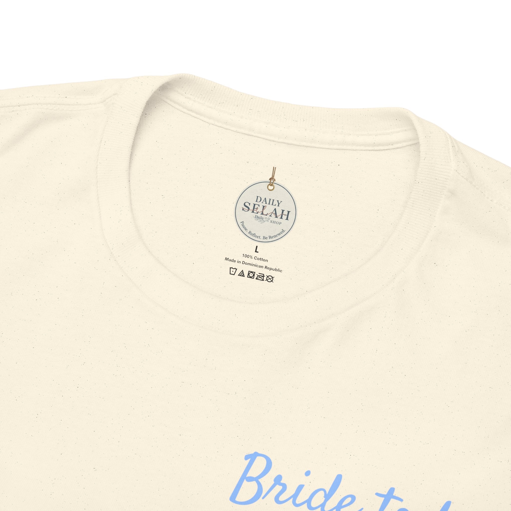 "Christian Bride Shirt | Two Are Better Than One | Ecclesiastes 4:9 | Bride to Be | Faith Wedding Gift | Bridal Shower Shirt"
