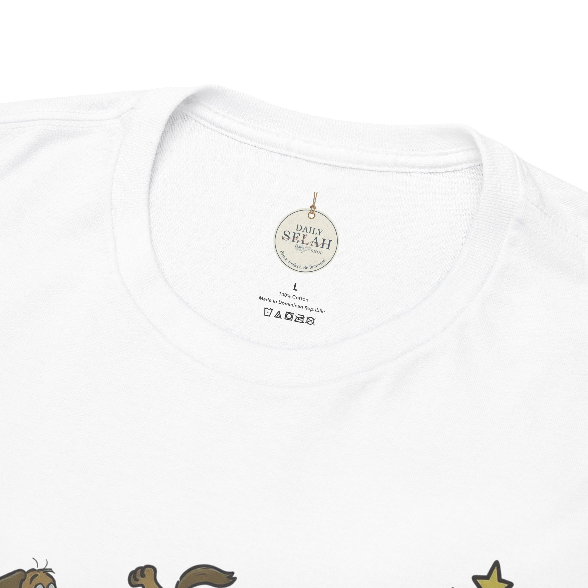 Faith Dog T-Shirt — "Walking By Faith, Tripping Constantly" Cute Christian Tee