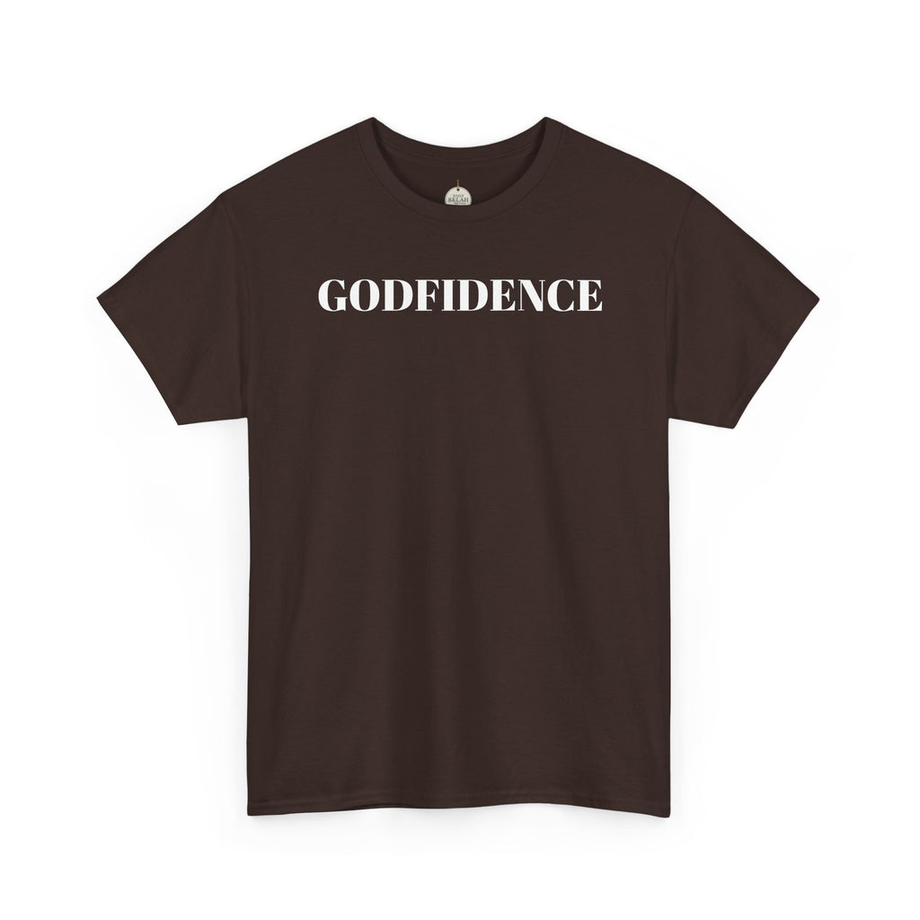 Godfidence definition tee | Christian faith shirt, faith-based typography