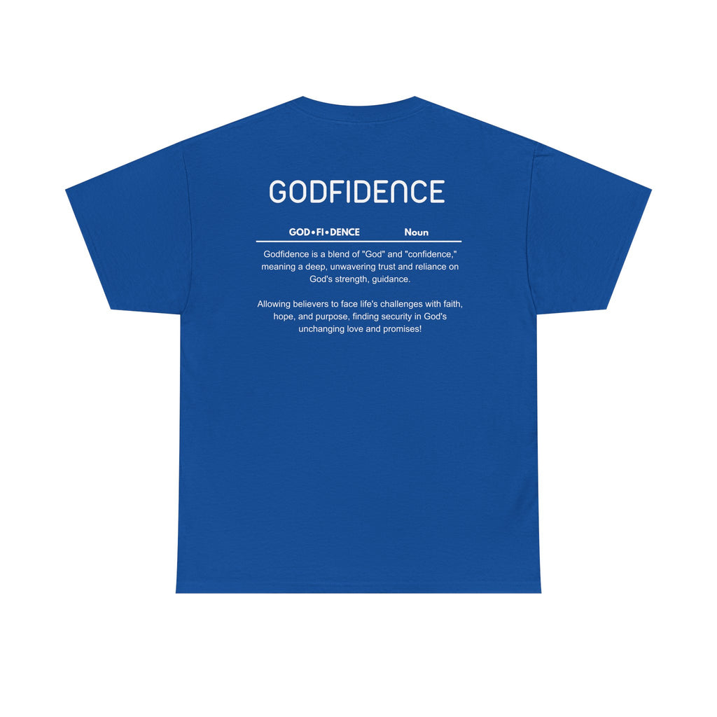 Godfidence definition tee | Christian faith shirt, faith-based typography