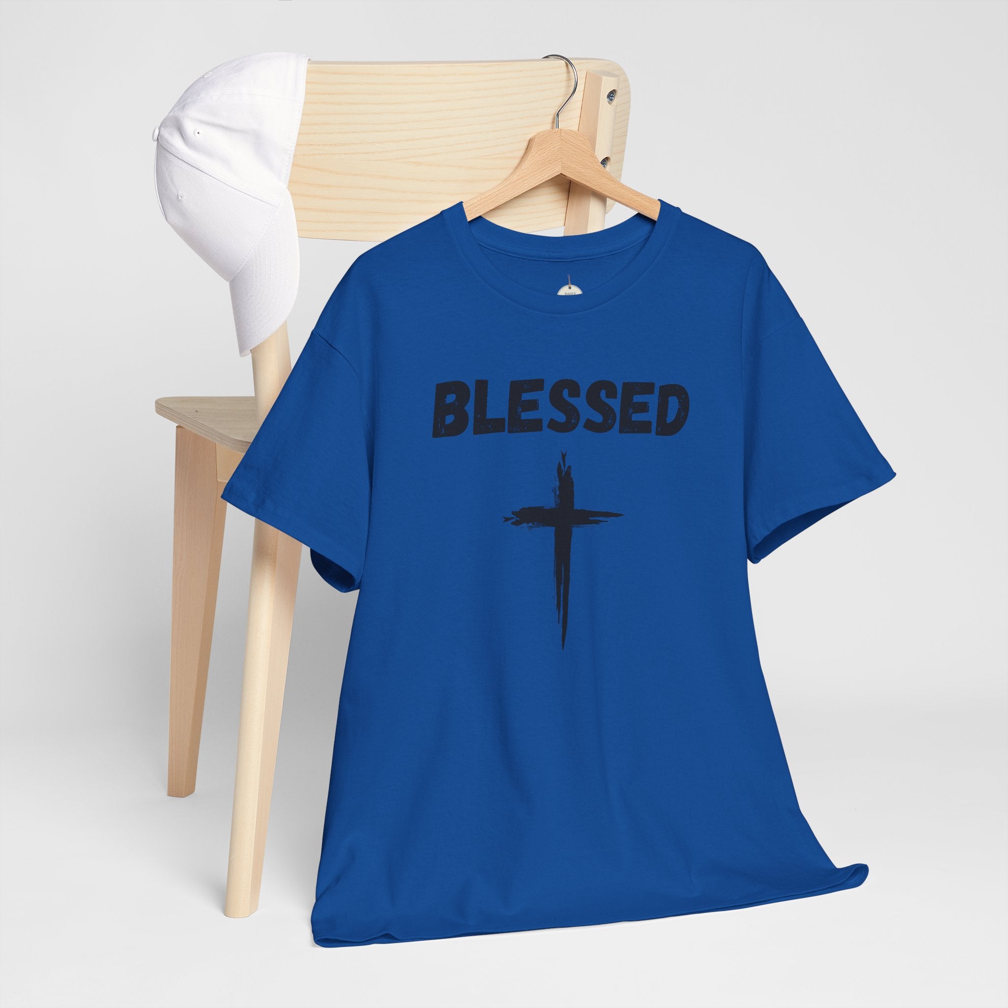 Blessed Cross T-Shirt — Christian Faith Tee