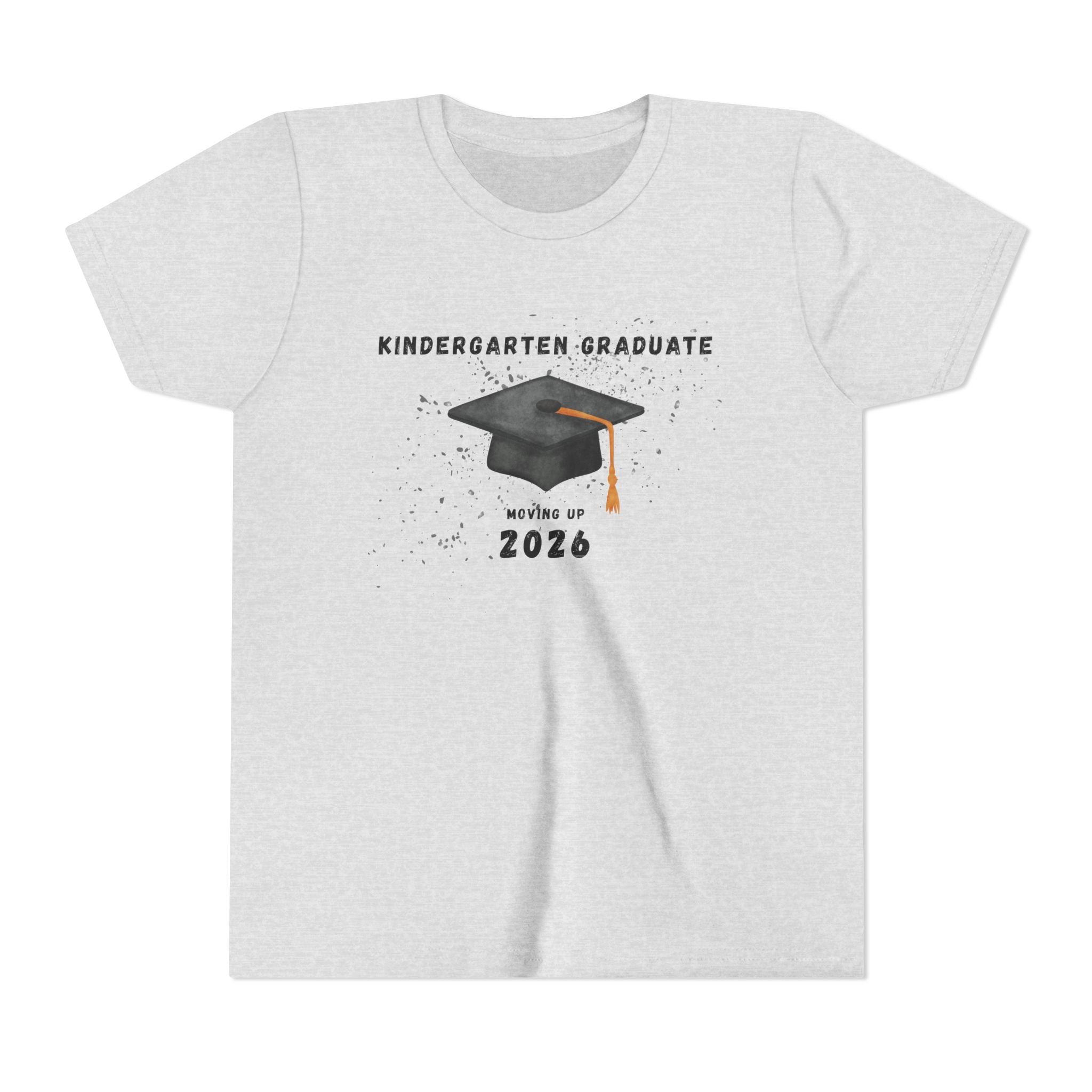 Kindergarten Graduate 2026 Youth Tee — Graduation Cap Graphic