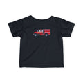 Infant Tee — Cute Red Fire Truck Baby T‑Shirt