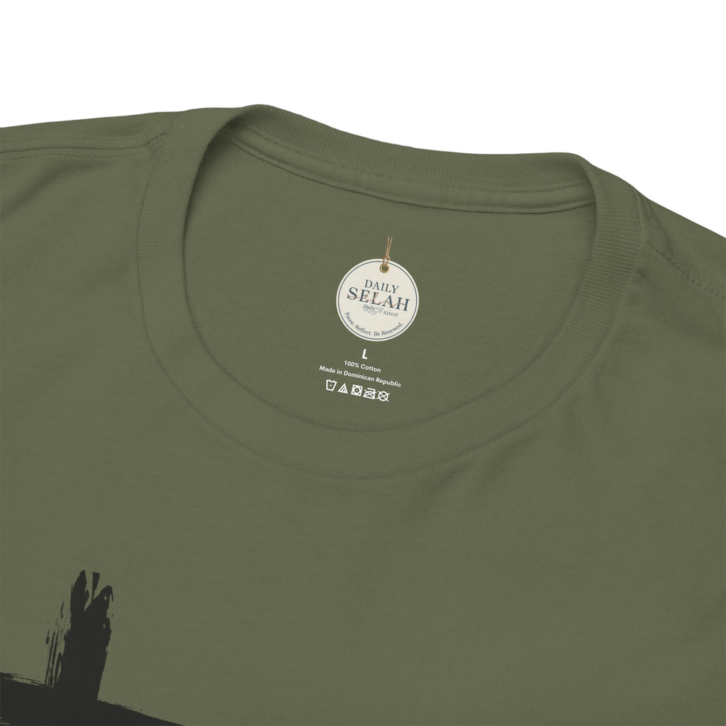 Stand Firm T-Shirt — Christian Faith Tee with Cross & 1 Cor 16:13 Inspirational Design