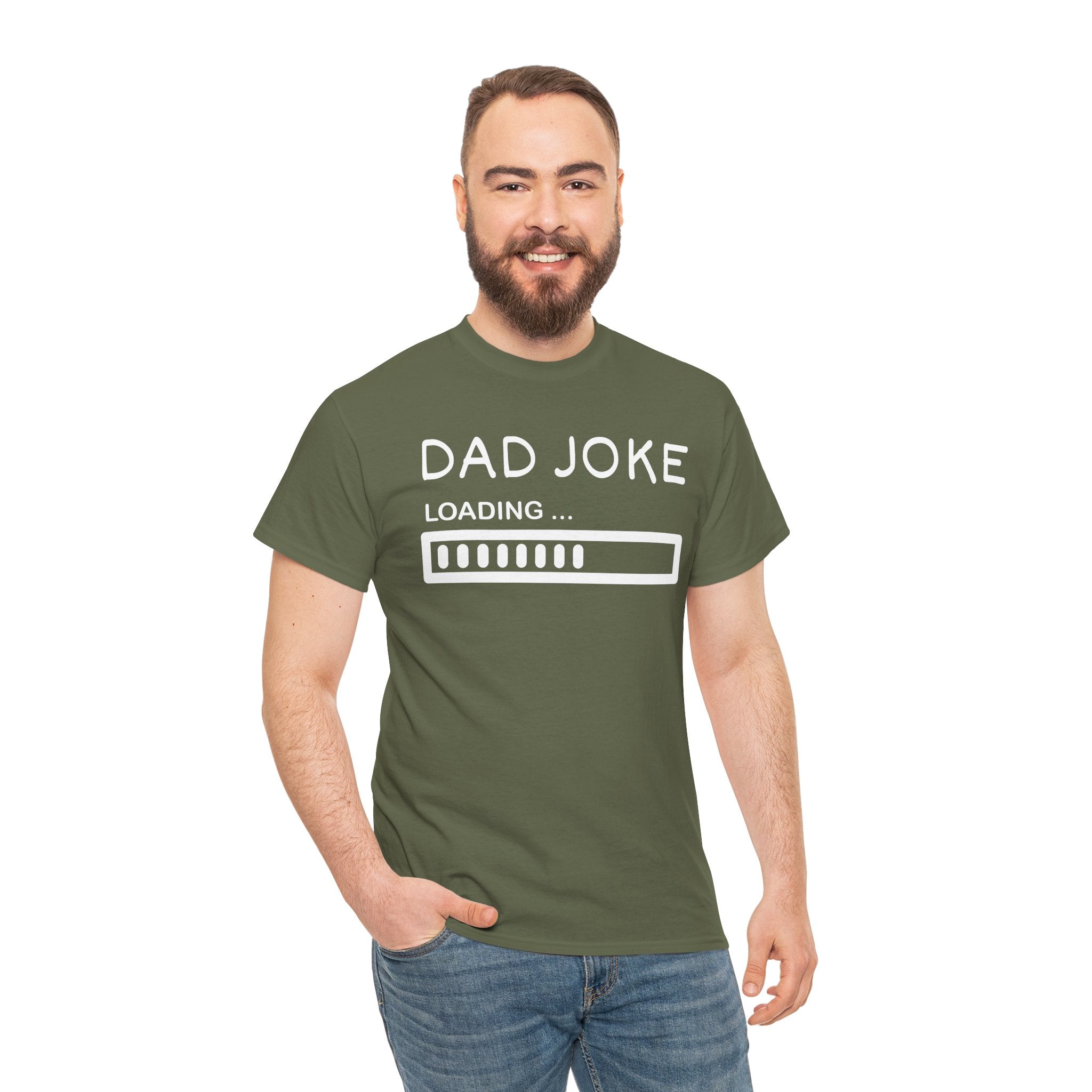 Dad Joke Loading T-Shirt — Funny Father’s Day Tee