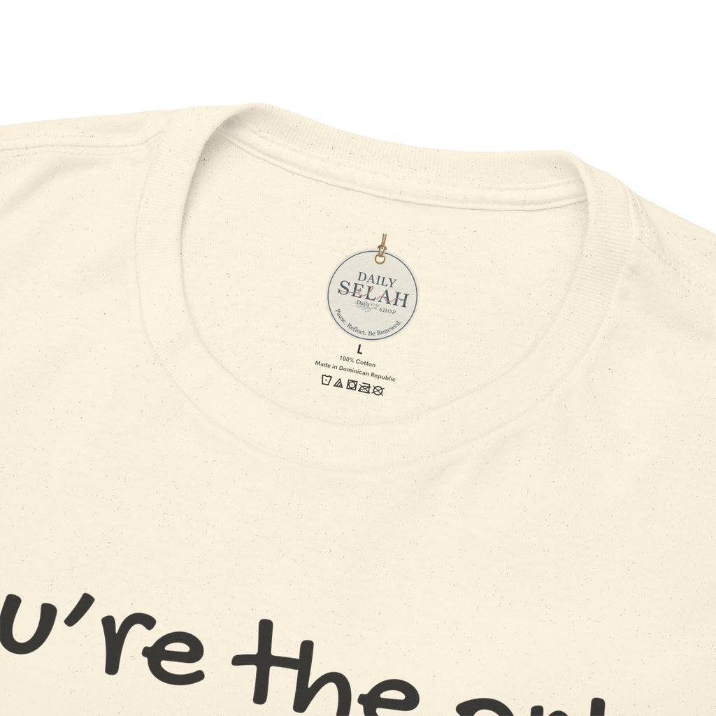 Christian T-Shirt "You’re the only Jesus some will ever see" — Faith-Based Inspirational Tee