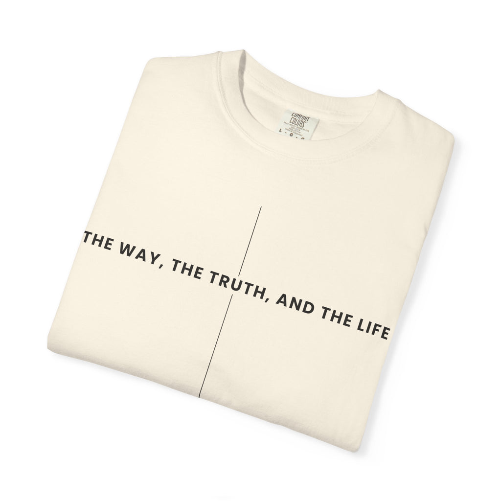 The Way The Truth And The Life T-shirt | Minimal Christian Scripture Tee