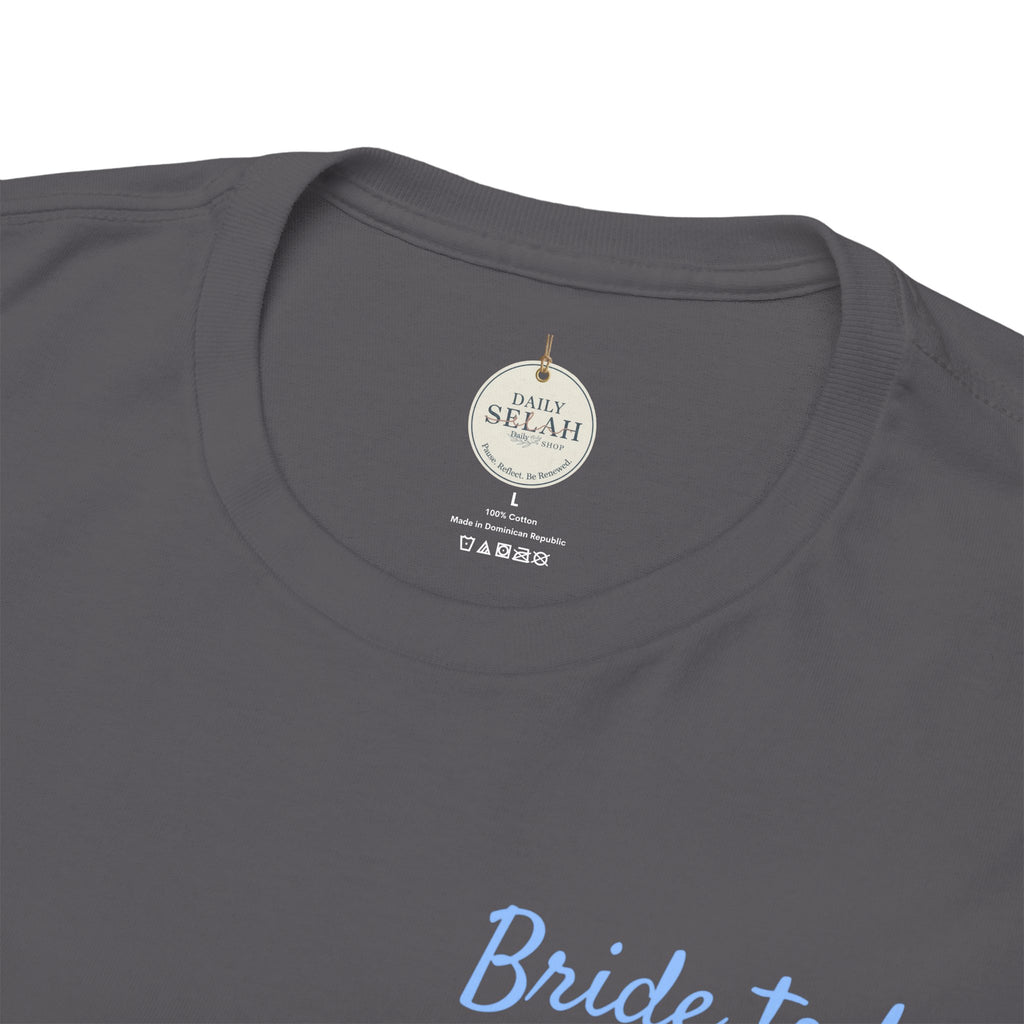 "Christian Bride Shirt | Two Are Better Than One | Ecclesiastes 4:9 | Bride to Be | Faith Wedding Gift | Bridal Shower Shirt"