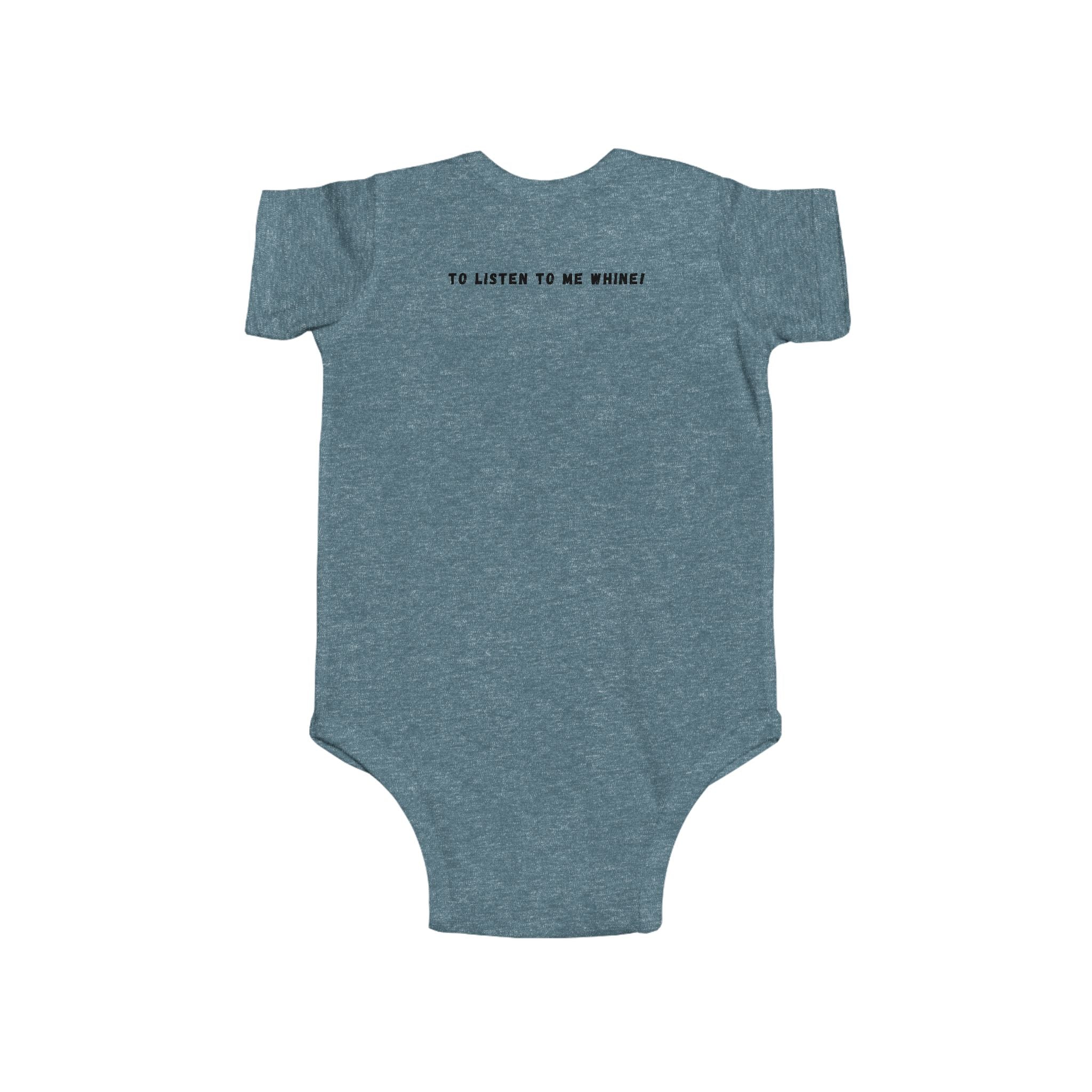 Funny Baby Bodysuit – "Do You Have The Time… To Listen To Me Whine?" Cassette Tape Infant Onesie