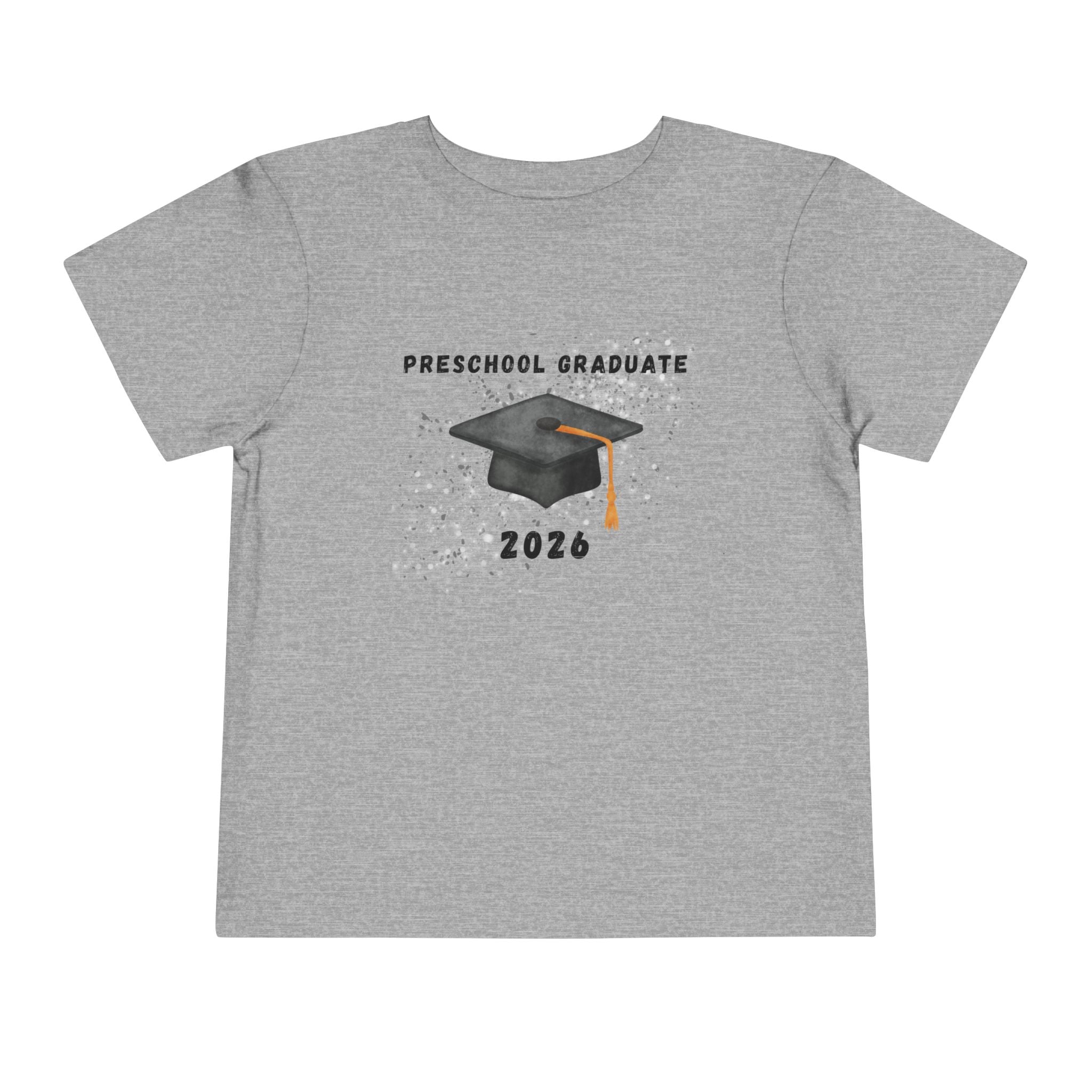 Preschool Graduate 2026 Toddler Tee - Graduation Cap Celebration Shirt
