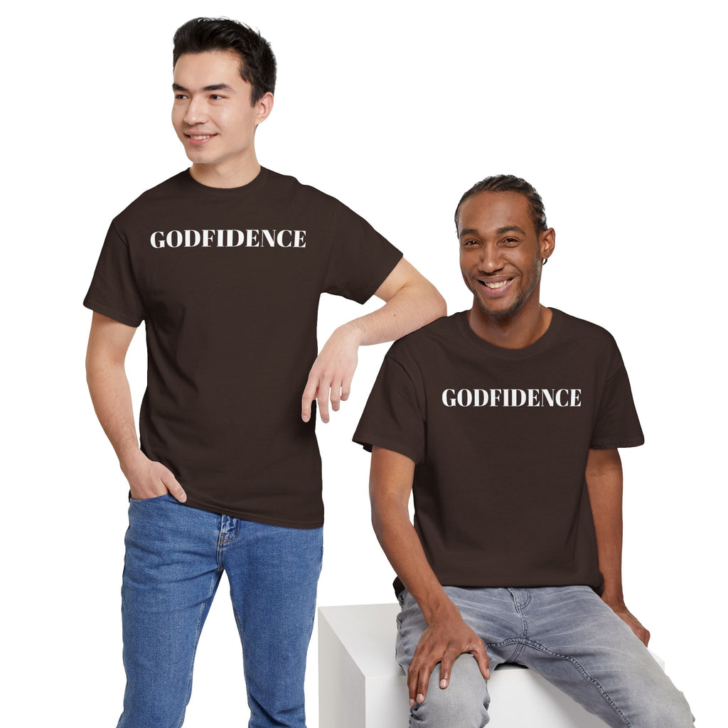 Godfidence definition tee | Christian faith shirt, faith-based typography