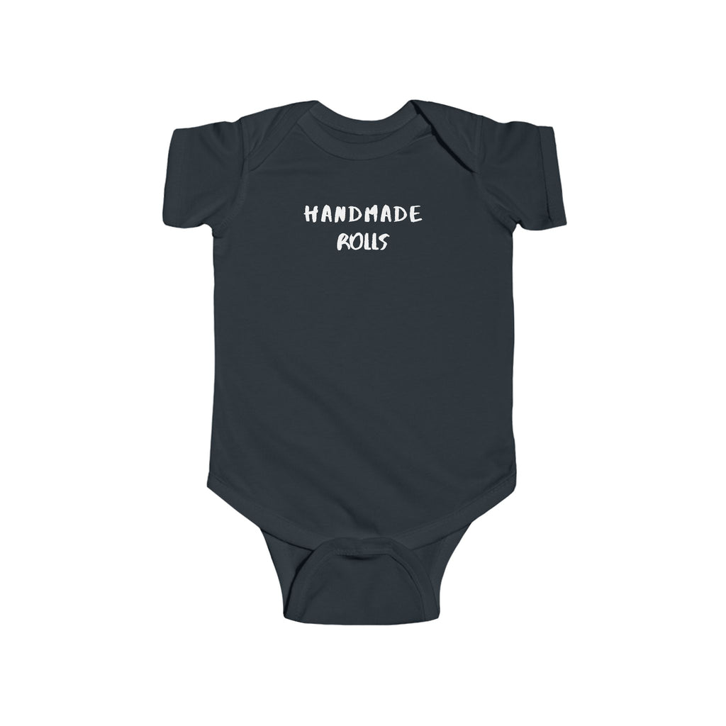 Handmade Rolls Infant Bodysuit — Cute Minimal Baby Onesie