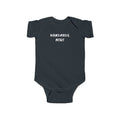 Handmade Rolls Infant Bodysuit — Cute Minimal Baby Onesie