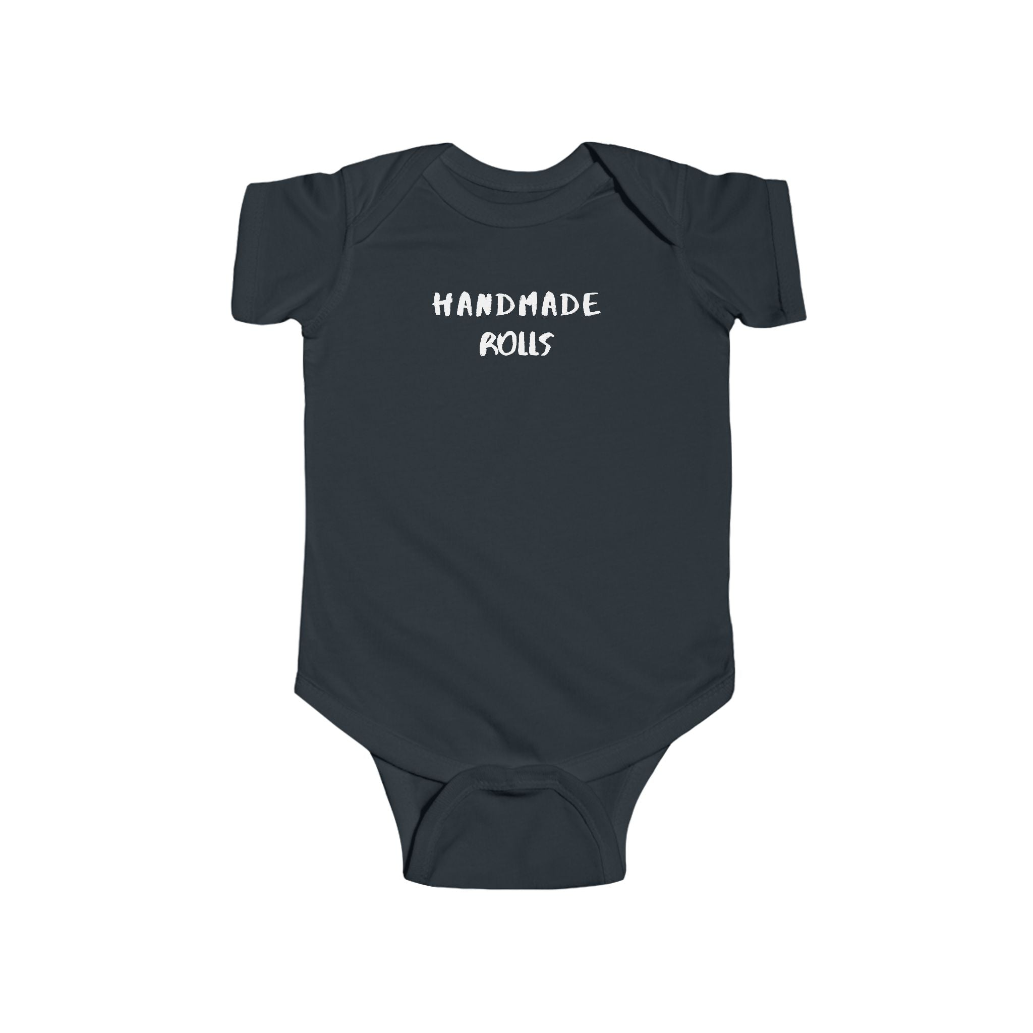 Handmade Rolls Infant Bodysuit — Cute Minimal Baby Onesie