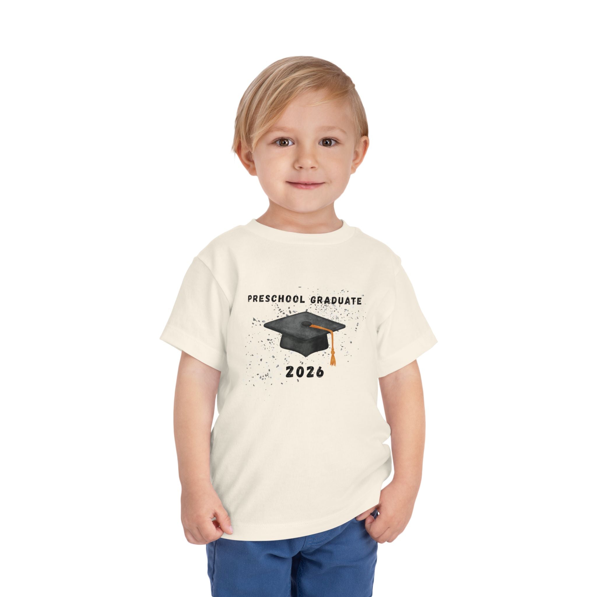 Preschool Graduate 2026 Toddler Tee - Graduation Cap Celebration Shirt