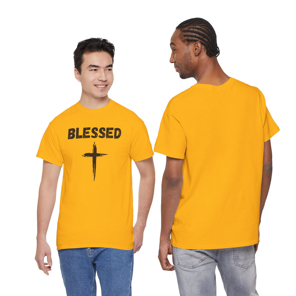 Blessed Cross T-Shirt — Christian Faith Tee