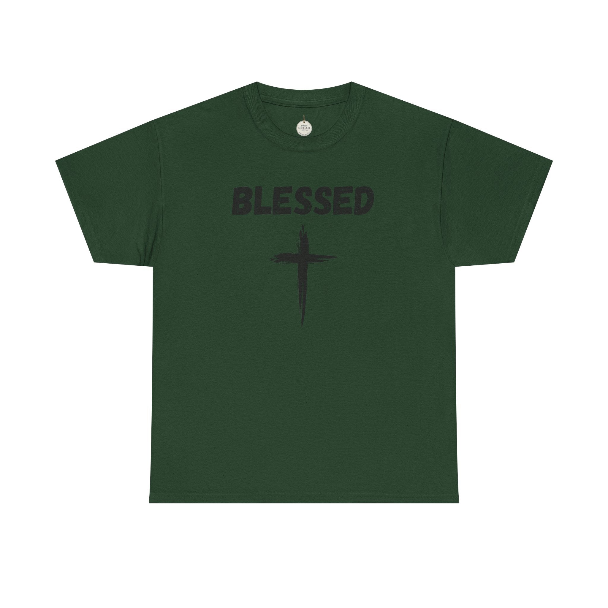 Blessed Cross T-Shirt — Christian Faith Tee
