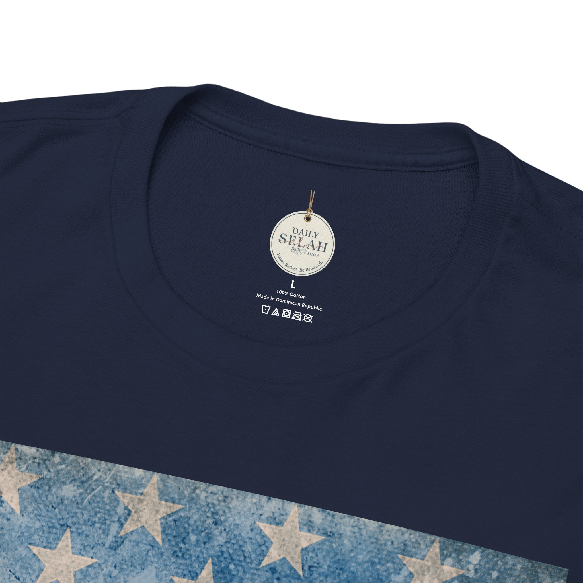 God First 250 Years Vintage American Flag  and Patriotic T-Shirt