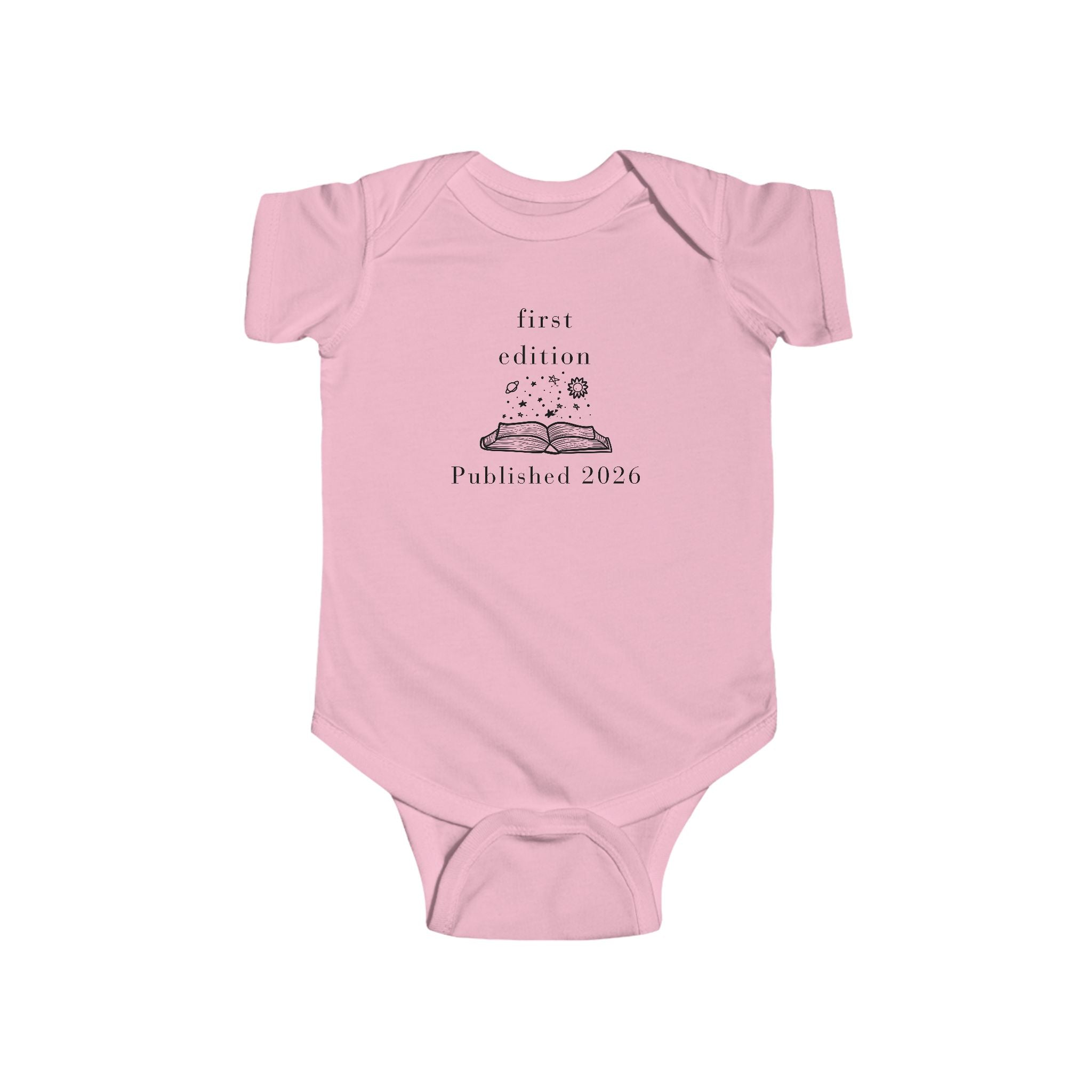 First Edition Published 2026 Bodysuit | Baby Bookworm Illustration