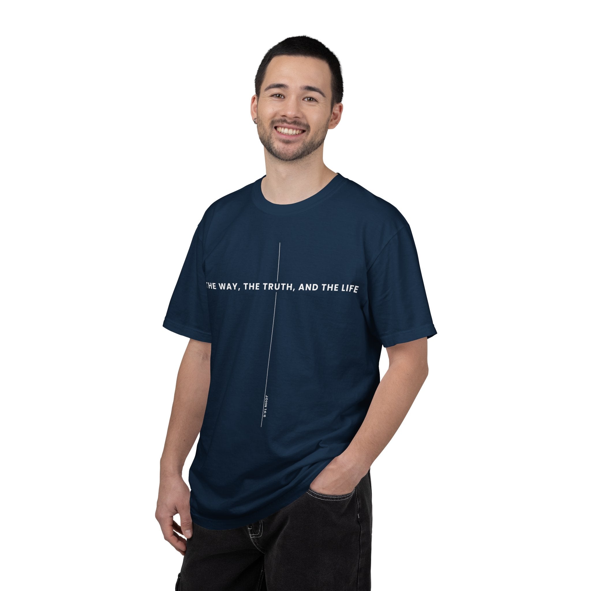 The Way The Truth And The Life T-shirt | Minimal Christian Scripture Tee