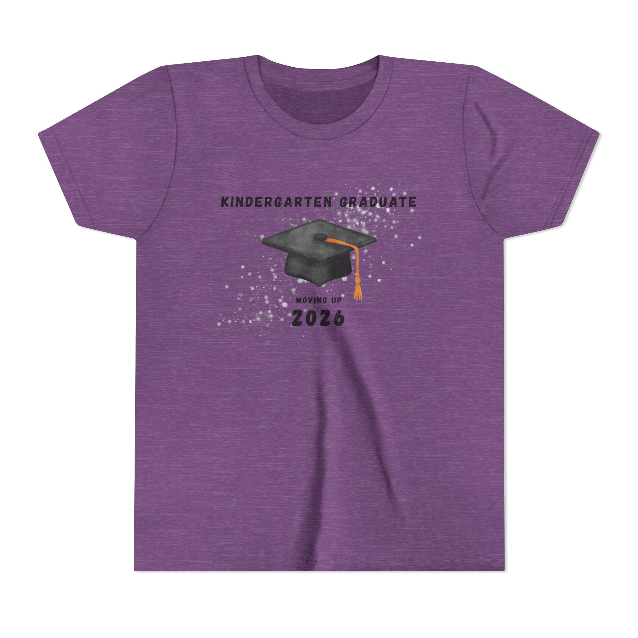 Kindergarten Graduate 2026 Youth Tee — Graduation Cap Graphic