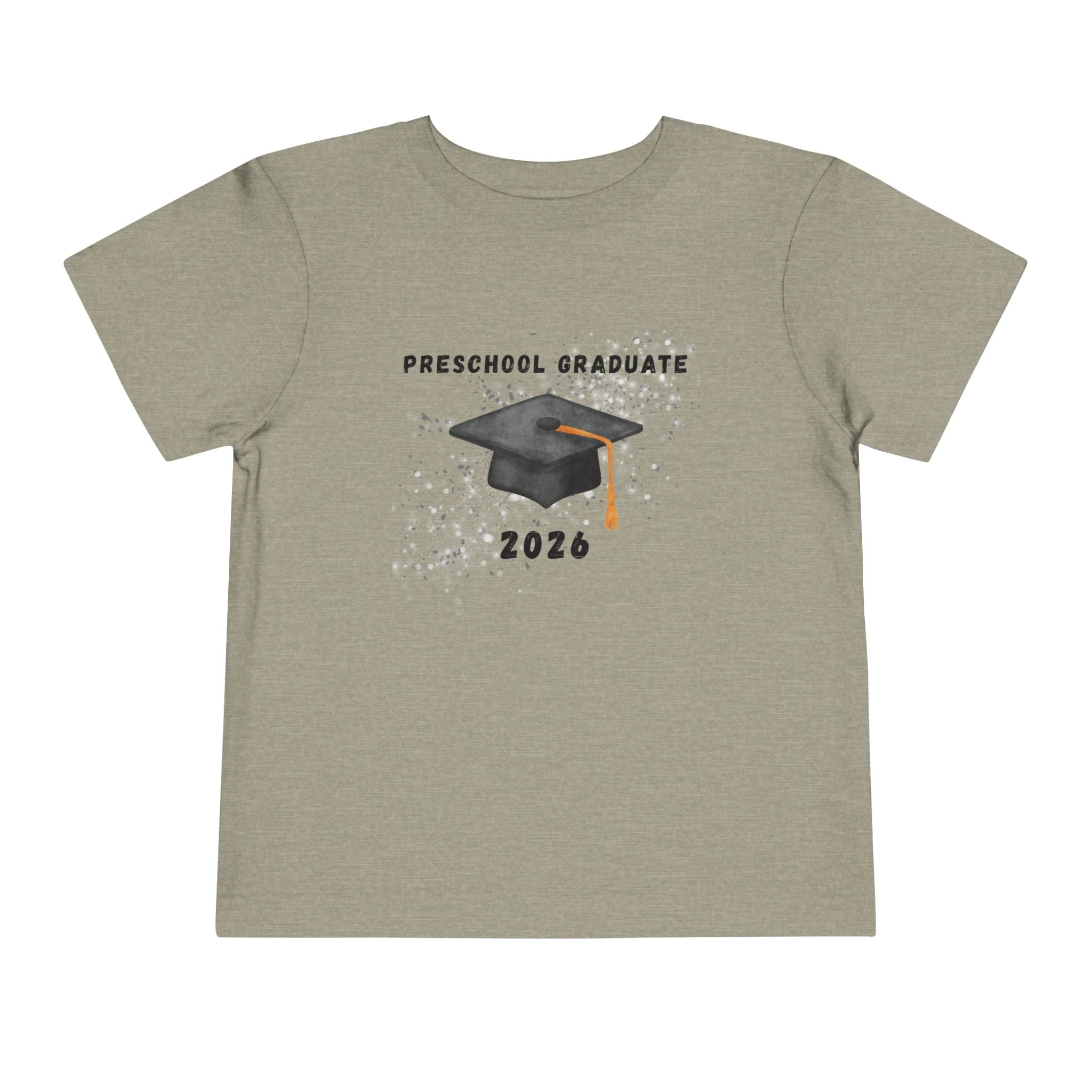 Preschool Graduate 2026 Toddler Tee - Graduation Cap Celebration Shirt