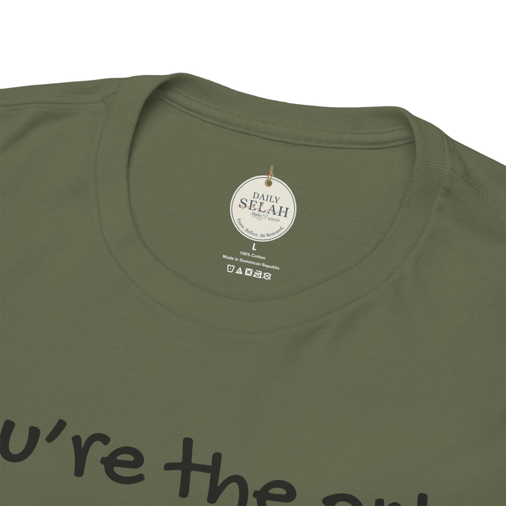 Christian T-Shirt "You’re the only Jesus some will ever see" — Faith-Based Inspirational Tee