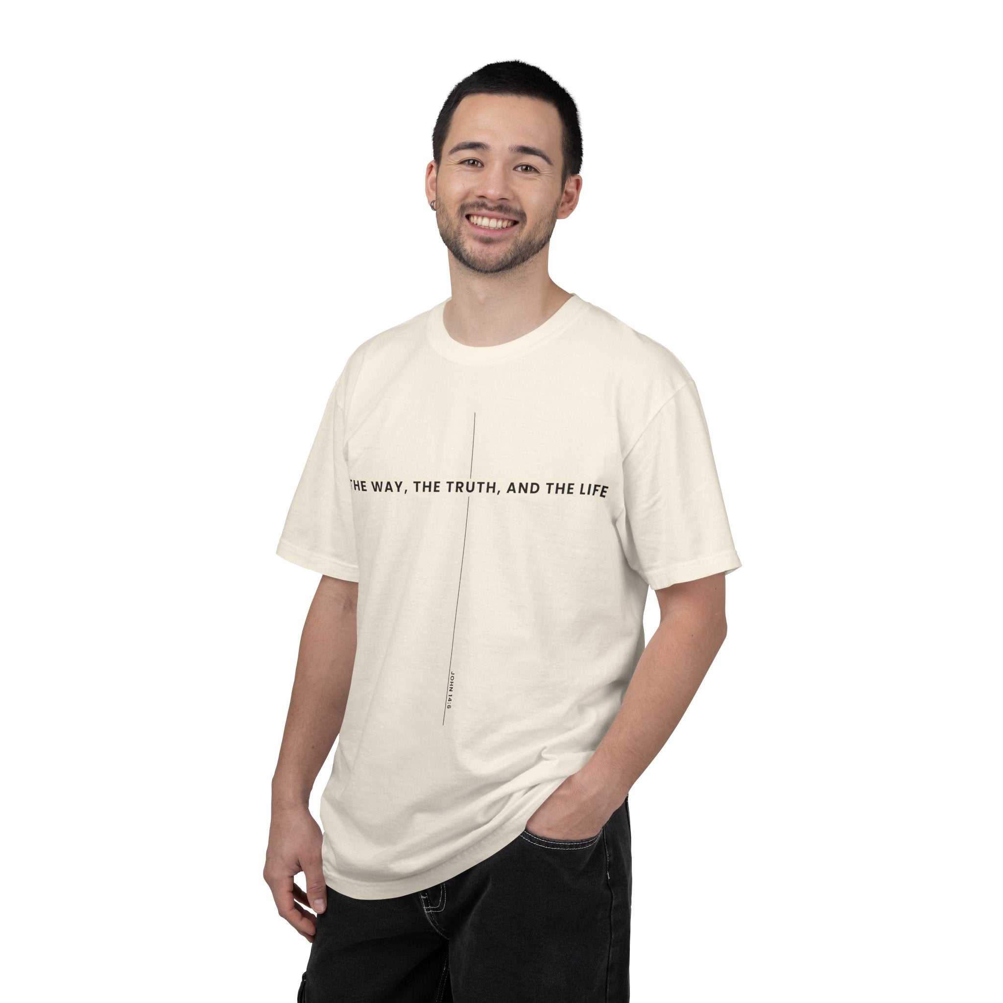 The Way The Truth And The Life T-shirt | Minimal Christian Scripture Tee