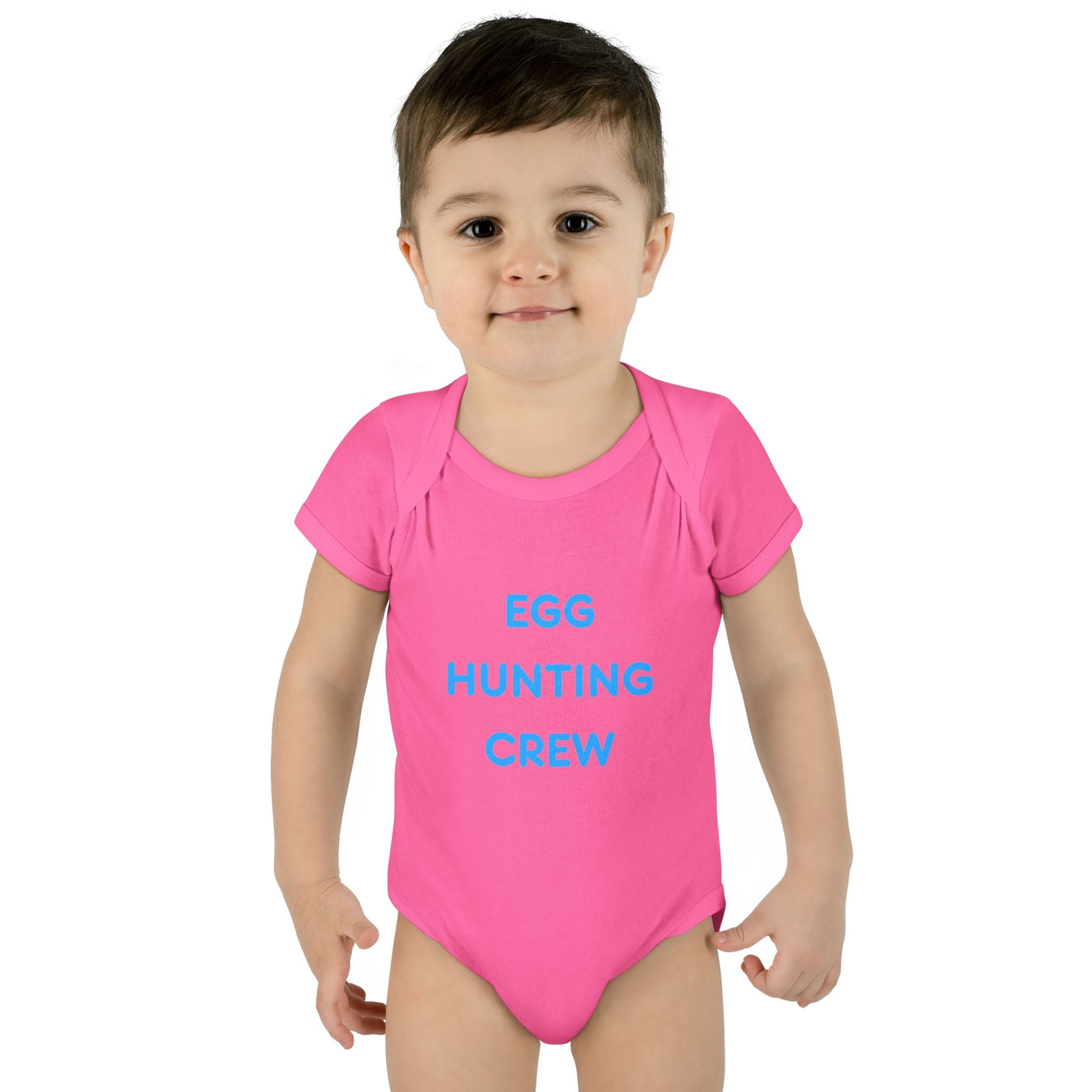 Egg Hunting Crew Infant Bodysuit | Easter Baby Onesie