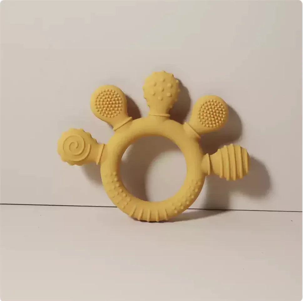 Silicone Baby Hand Teether