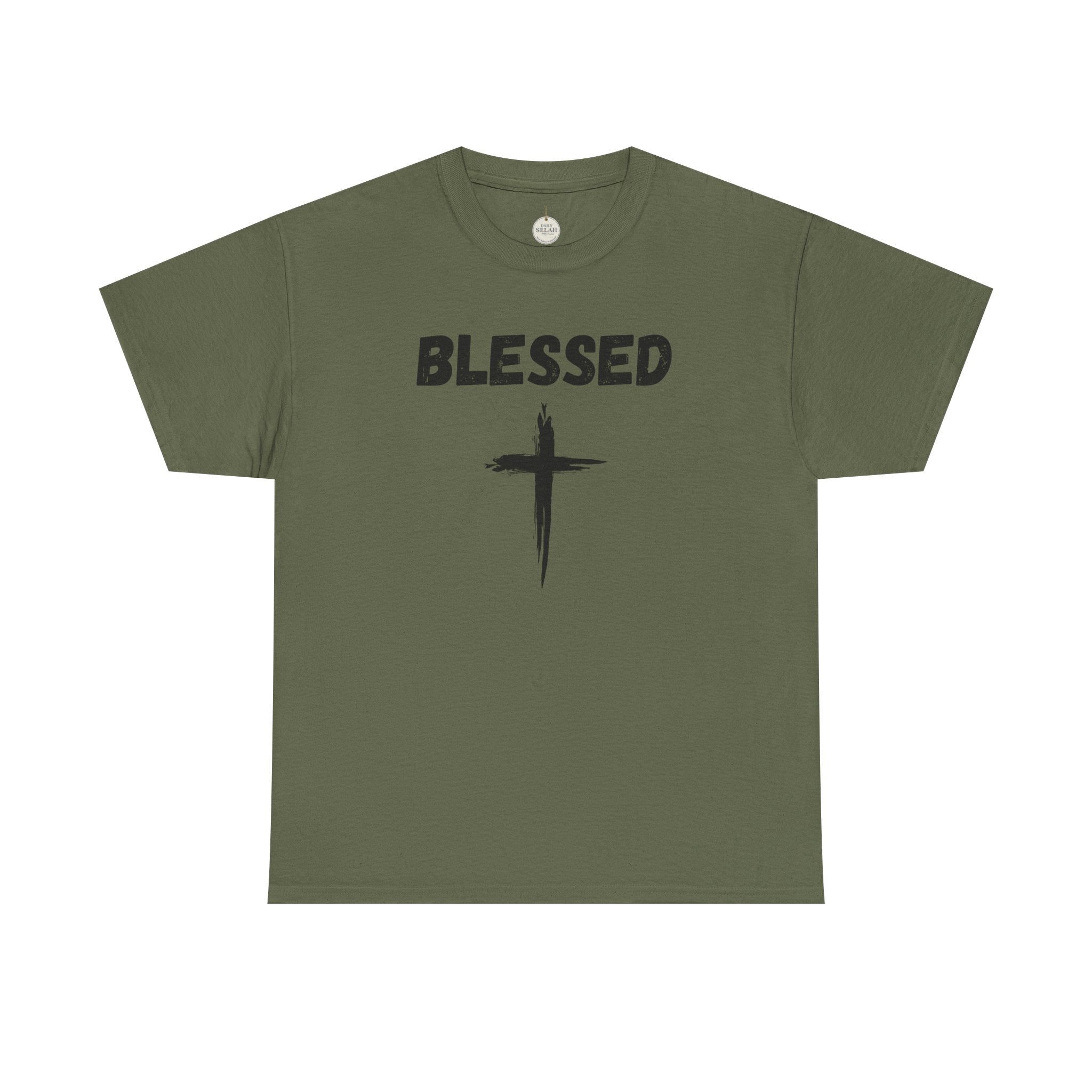 Blessed Cross T-Shirt — Christian Faith Tee