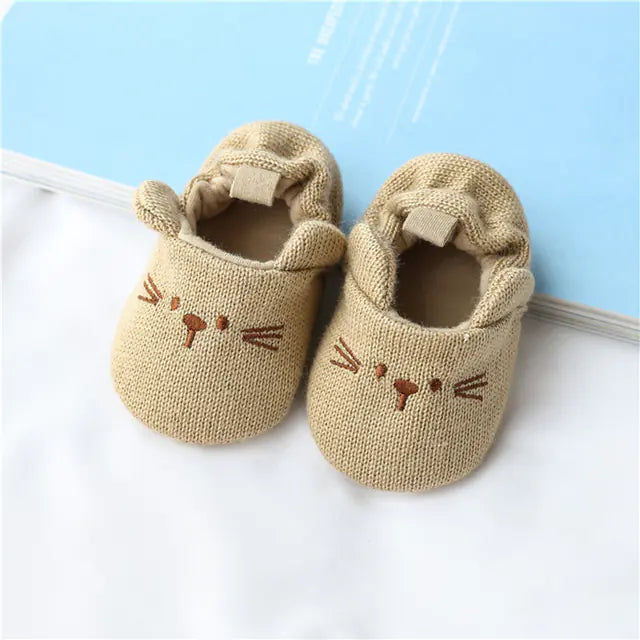 Knitted Wool Baby Shoes for Boys and Girls (Toddler)