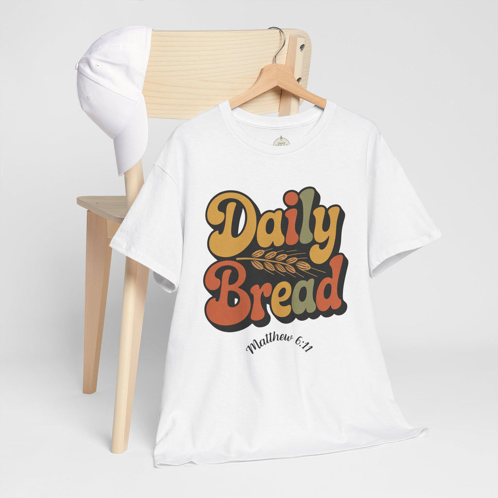 Daily Bread Shirt, Matthew 6:11, Retro Christian Shirt, Vintage Faith Shirt, Lord's Prayer Shirt, Christian Gift, Scripture Shirt