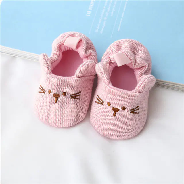Knitted Wool Baby Shoes for Boys and Girls (Toddler)