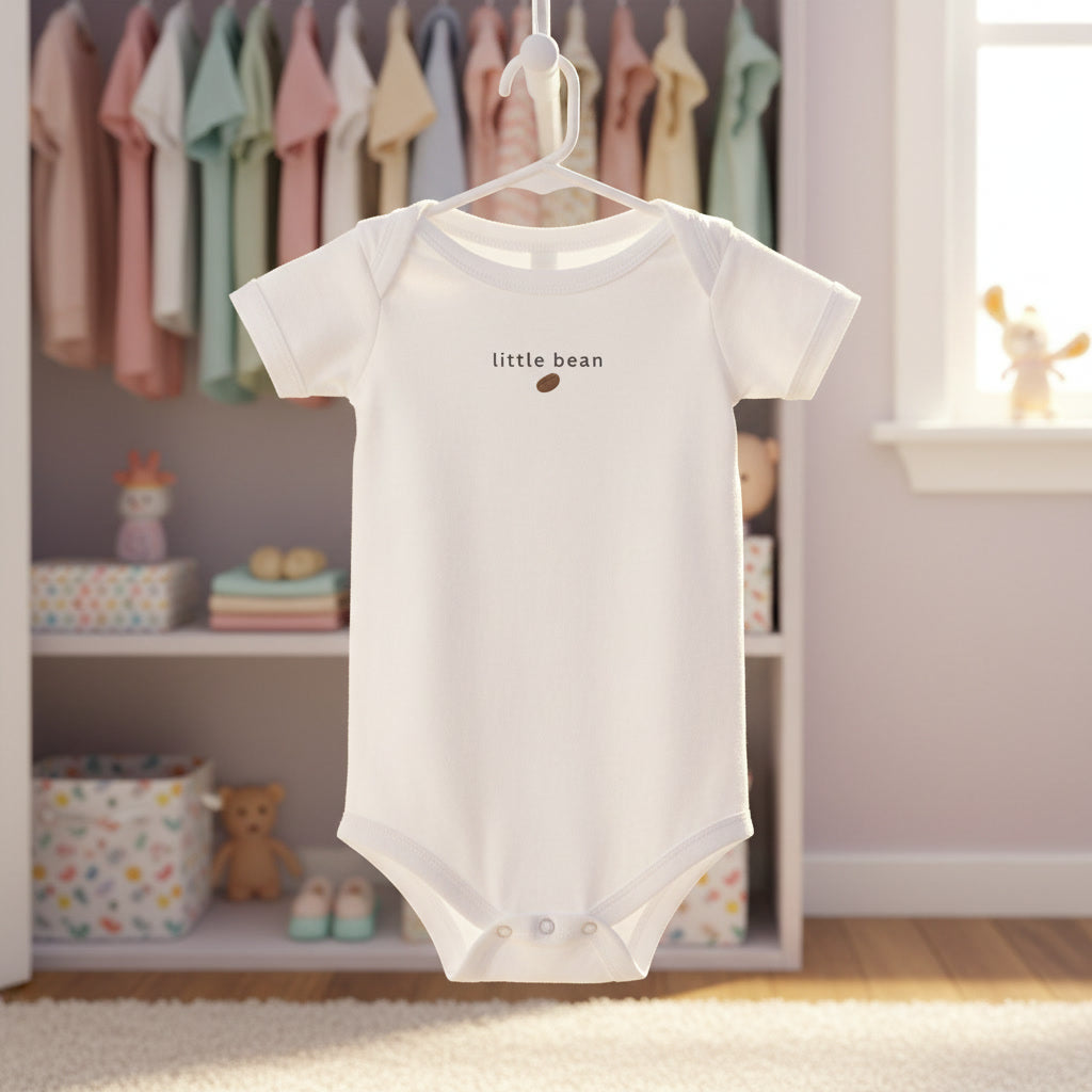 Little Bean Infant Onesie – Minimal Baby Bodysuit