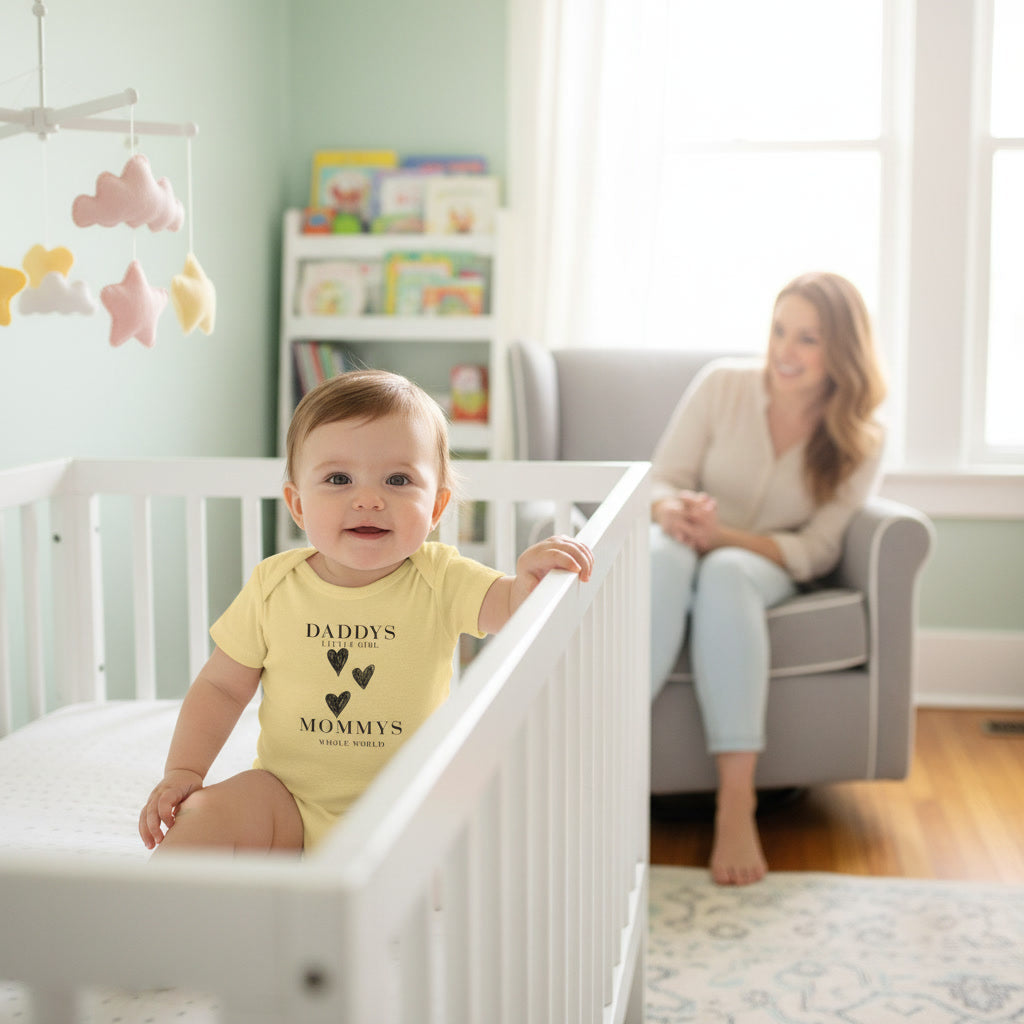 Daddy's Little Girl Mommy's Whole World Infant Bodysuit
