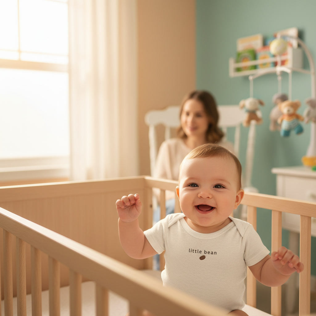 Little Bean Infant Onesie – Minimal Baby Bodysuit