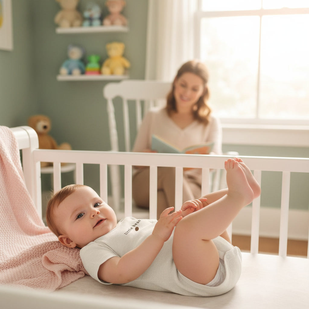 Little Bean Infant Onesie – Minimal Baby Bodysuit