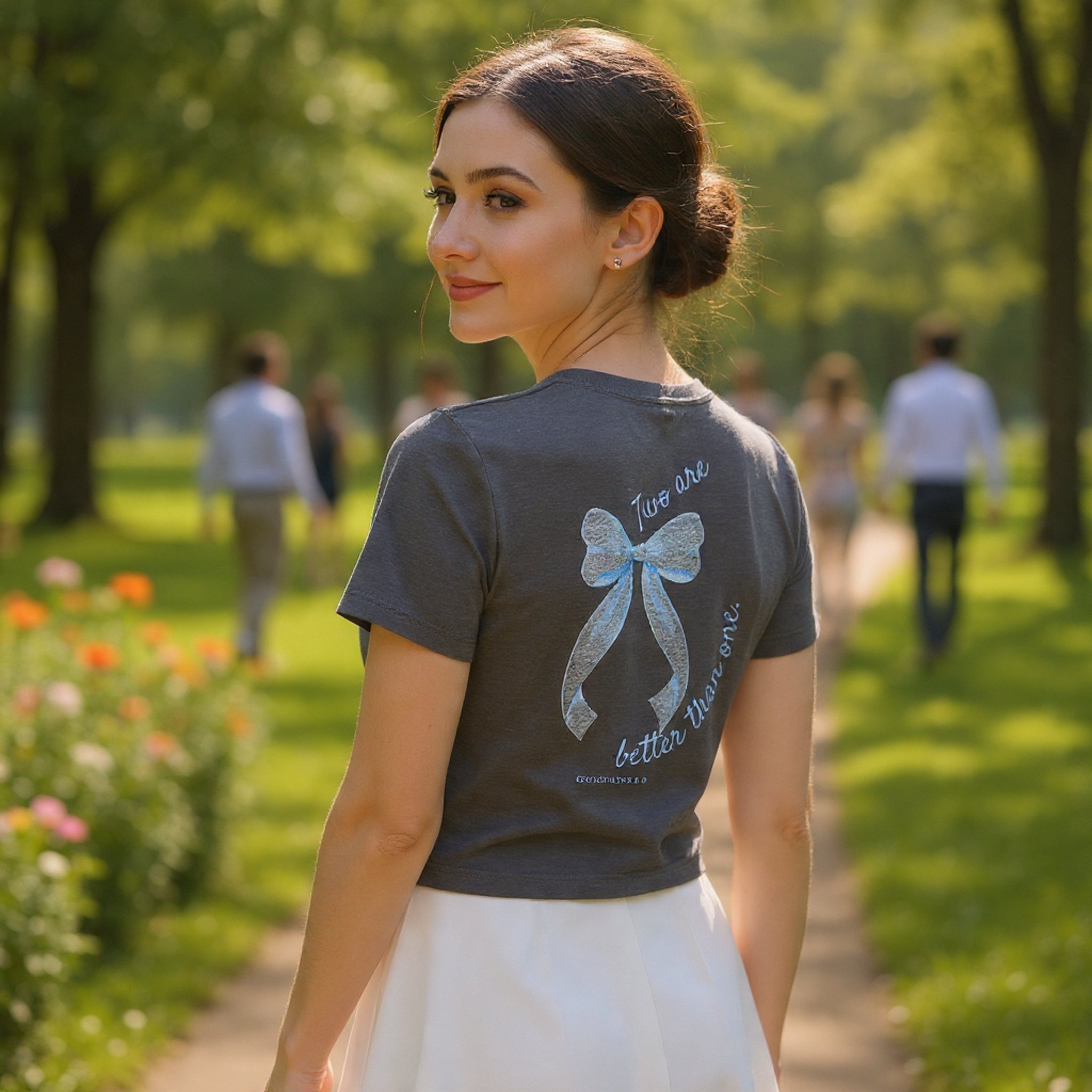 "Christian Bride Shirt | Two Are Better Than One | Ecclesiastes 4:9 | Bride to Be | Faith Wedding Gift | Bridal Shower Shirt"