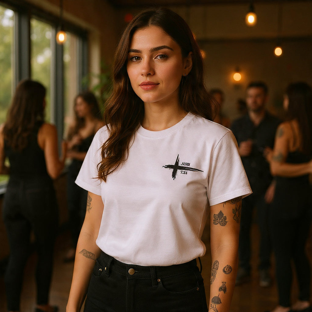 Christian & Tattooed T-Shirt — 'Look Beneath the Surface' Christian Tee John 7:24