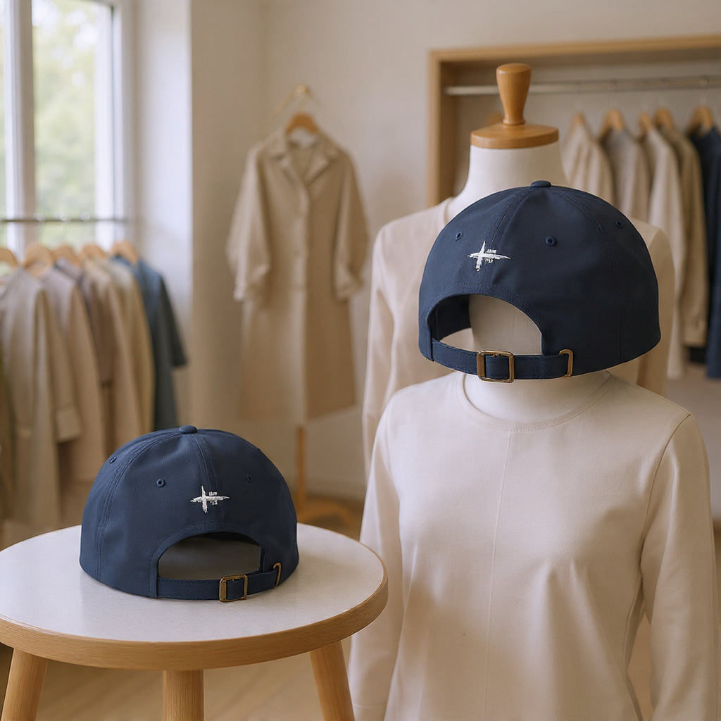 Embroidered Dad Cap — "Christian & Tattooed" Baseball Hat with John 1:8 Scripture