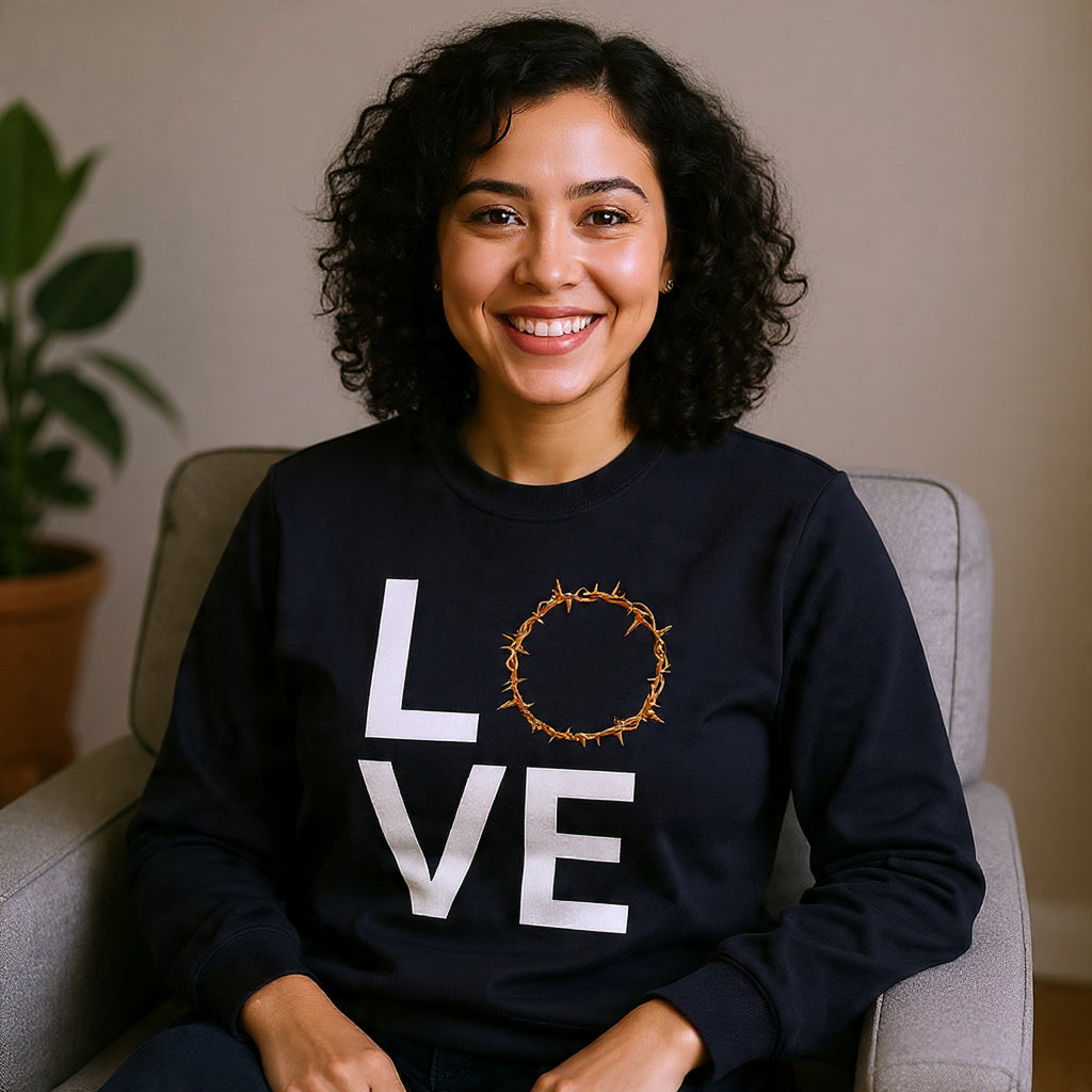 Love Crown of Thorns Long Sleeve Tee