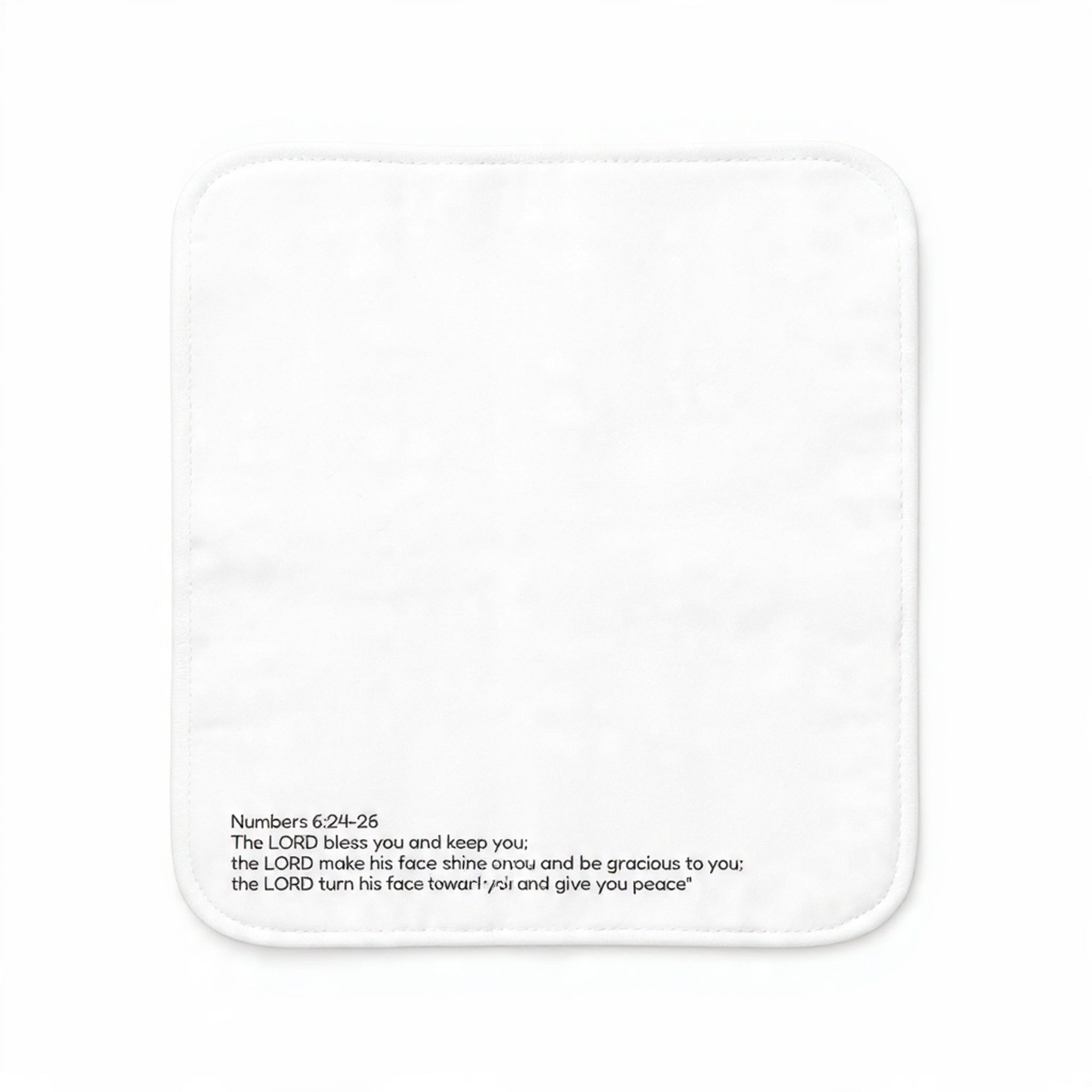 Baby Lovey Blanket - "Child of God" Lamb Minky Comforter with Blessing (Numbers 6:24-26)