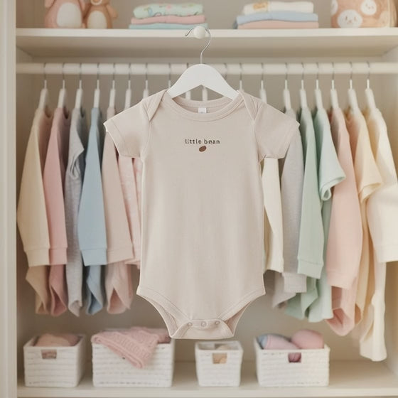 Little Bean Infant Onesie – Minimal Baby Bodysuit