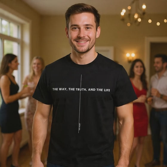 The Way The Truth And The Life T-shirt | Minimal Christian Scripture Tee